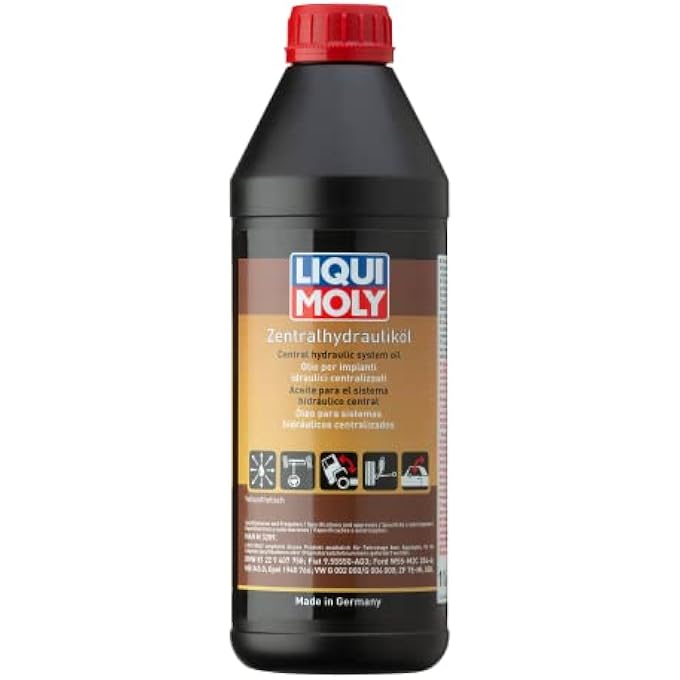 LIQUI MOLY CENTRAL HYDRAULIC SYSTEM OIL 20038, 1 LITER. - Image 1