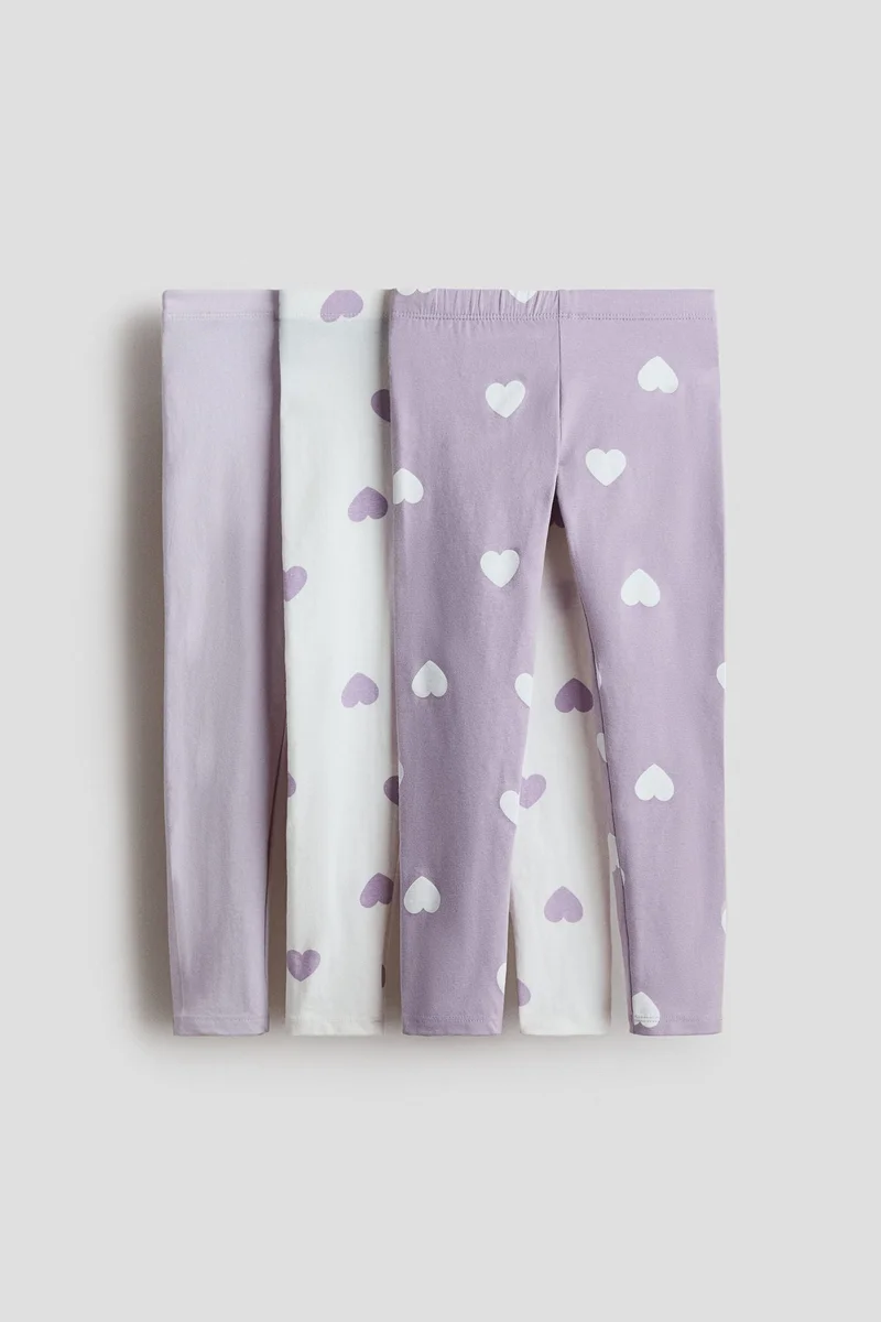 اتش اند ام لغينغز جيرسيه قطني - عبوة من 3 قطع