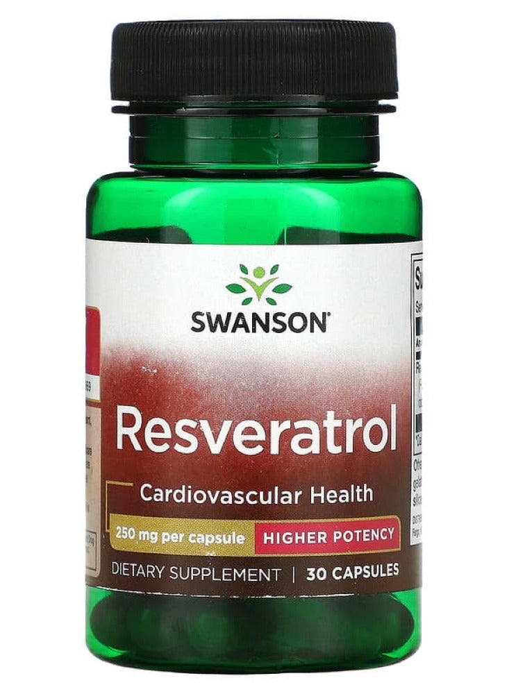 Resveratrol 250 mg 30 Caps