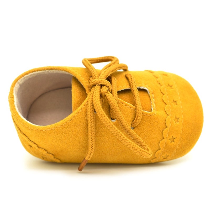 Soft Soled Baby Toddler Sneakers Yellow