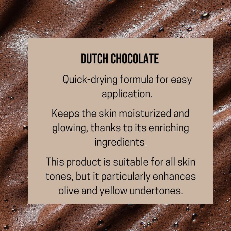 Bronze Cactus Dutch Chocolate Deluxe Self Tanner Mousse â€“ | Violet Base to Neutralize Orange Undertones | Natural Rich Brown Tan | Vegan & Cruelty-Free | Fast Dry | Hydrating with Hyaluronic Acid - Image 4