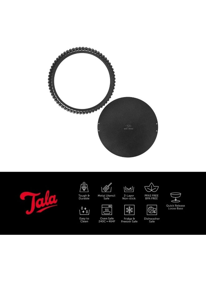 Tala Performance Eclipse Non-Stick 28cm x 3.5cm Tart Tin - Image 4