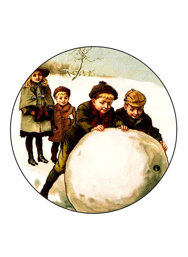 RKN Kids Printed Fridge Magnet  Round  Multicolour - Image 2