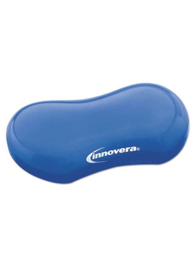 Innovera IVR51432 Gel Mouse Wrist Rest - Blue - Image 1