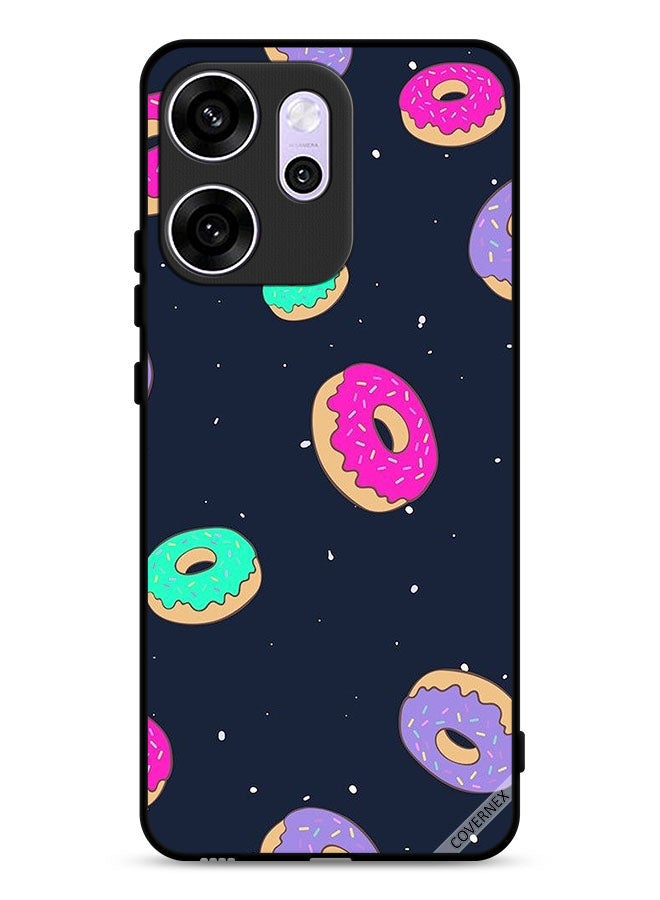 Covernex Oppo Reno14 F Protective Case Cover Donuts - Image 1