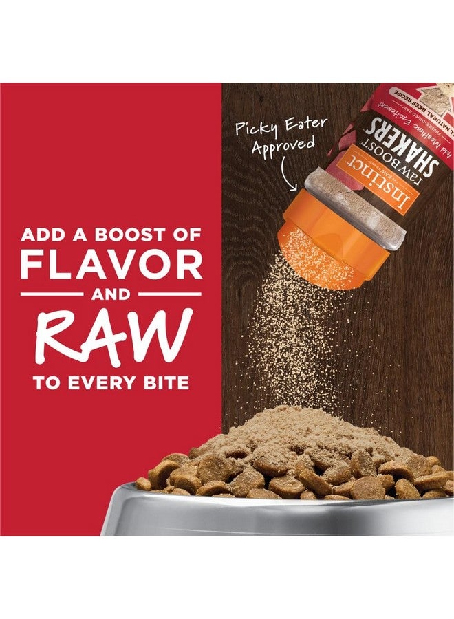 غريزة هزازات إنستينكت رو بوست، مسحوق طعام الكلاب المجفف بالتجميد - لحم بقري، زجاجة ٥٫٥ أونصة - Image 2