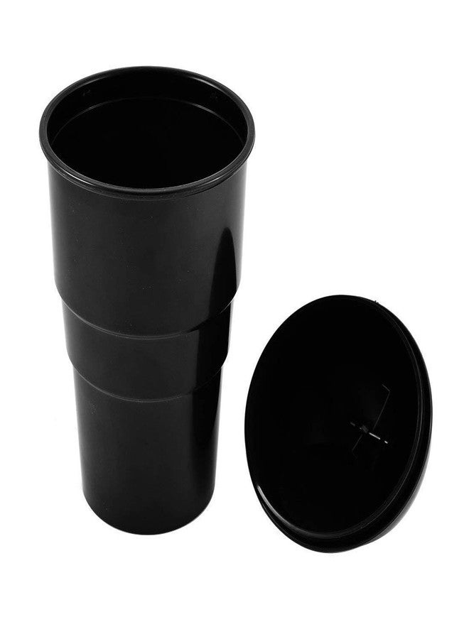 Lepose Vehicle Automotive Cup Holder Garbage Can Small Mini Trash Bin Car Trash Garbage Can for Car Office Home - Pack of 1 (Assorted Colour) - Image 2
