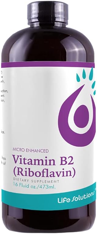 Life Solutions Vitamin B2 Liquid Dietary Supplement for Adults - Image 1