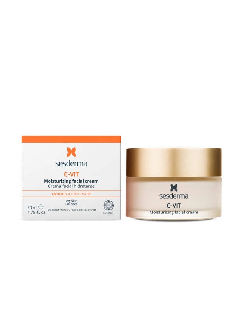 Sesderma C Vit Moisturuzing Facial Cream 50Ml - Image 1
