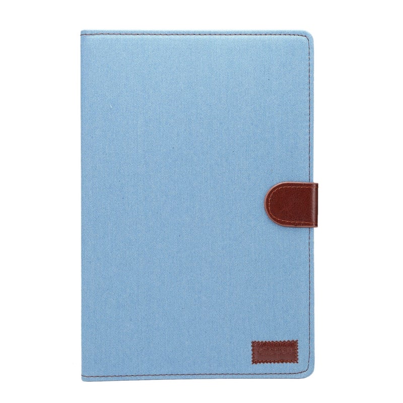 Dibase For Huawei Mediapad M5 10.8 Inch Cowboy Leather Case Surface Pu Leather Case With Holder & Card Slots & Wallet( Blue) - Image 2