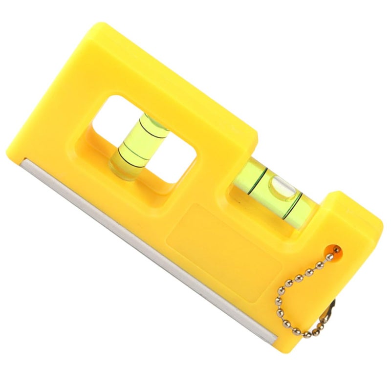 Mini Bubble Level Ruler with Chain High Precision Magnetic Portable Tool for Measuring and DIY - Image 2