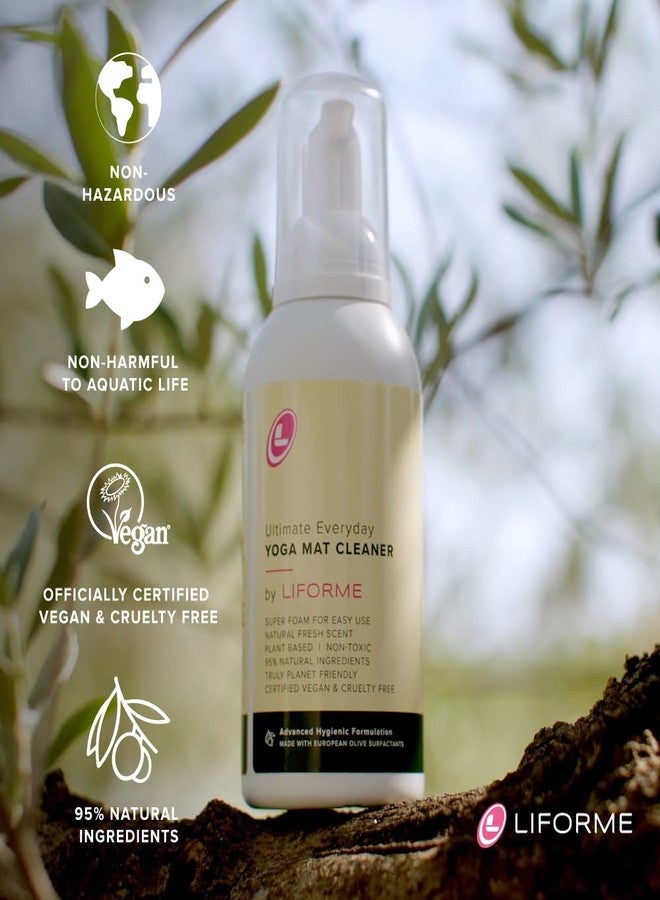 Liforme Ultimate Yoga Mat Cleaner Everyday Eco-Friendly Natural Organic Cleaner Vegan Safe for All Yoga Mats Non Stick, Cleans, Regenerates, Regenerates - 150ml - Image 4