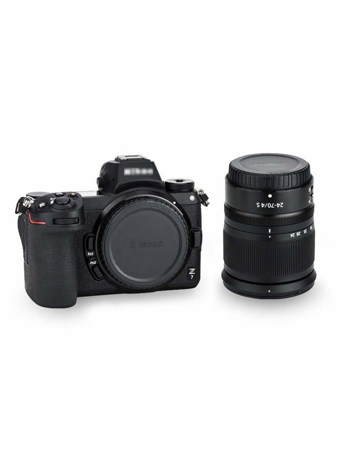 JJC Rear Lens Cap & Body Cap Cover for Nikon Z Mount Camera Z30 Z50 Z5 Z6 Z6 II Z6 III Z7 Z7 II Z9 Z fc Replace LF-N1 Lens Cap & BF-N1 Body Cap -5 Packs - Image 4