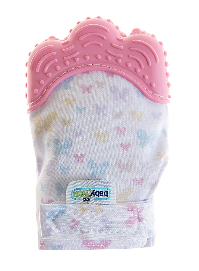 BabyJem Babyjem Teething Glove 3 Months+ - Innovative Solution for Baby's Teething Discomfort, Safe and Easy to Use, Fits Right & Left Hands, Machine Washable for Hygiene - Unique Design for Soothing Relief  - Image 1