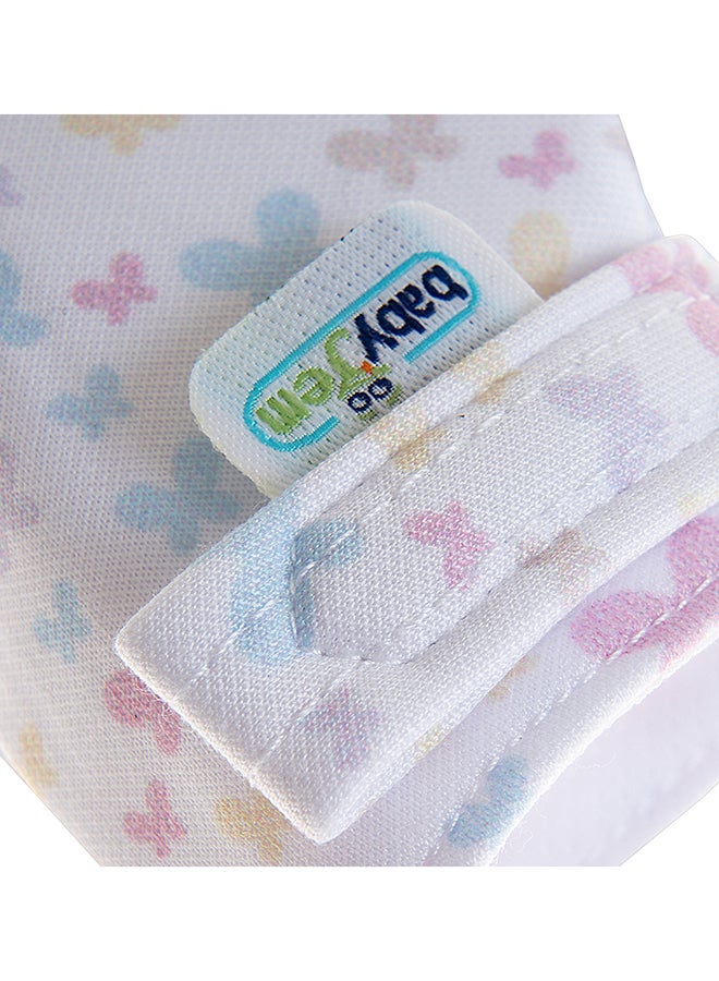 BabyJem Babyjem Teething Glove 3 Months+ - Innovative Solution for Baby's Teething Discomfort, Safe and Easy to Use, Fits Right & Left Hands, Machine Washable for Hygiene - Unique Design for Soothing Relief  - Image 4