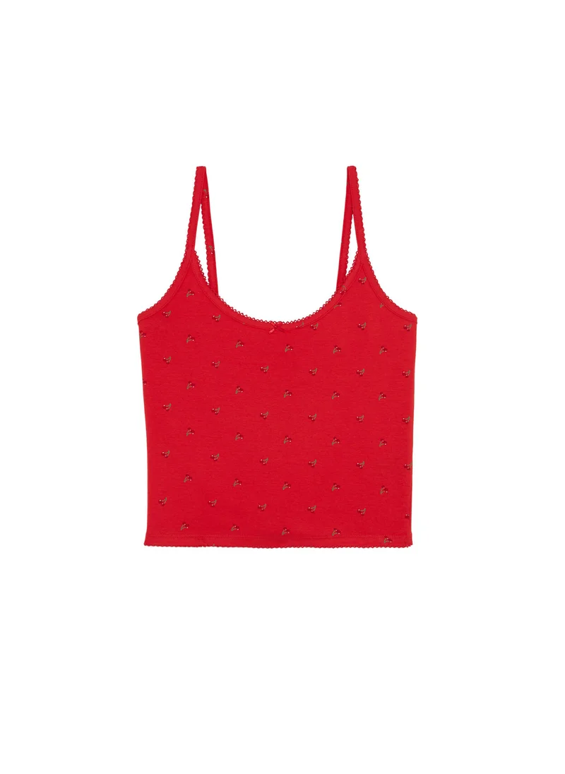 UNDIZ Patterned jersey top