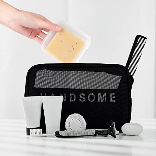 Vonpri Square Travel Soap Container, Vonpri Soap Dish Shower Square Soap Holder Bar Soapbox Case Soap Saver for Bathroom Travel Gym Camping Outdoor (1Pc Clear) - Image 3