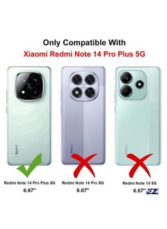 ELTRAZONE Xiaomi Redmi Note 14 Pro Plus 5G Case – Rotational Metal Ring Grip, Kickstand Feature, Magnetic Car Mount Holder, Shockproof TPU Bumper for Ultimate Protection – Slim, Durable Case for Redmi Note 14 Pro Plus 5G  - Image 2