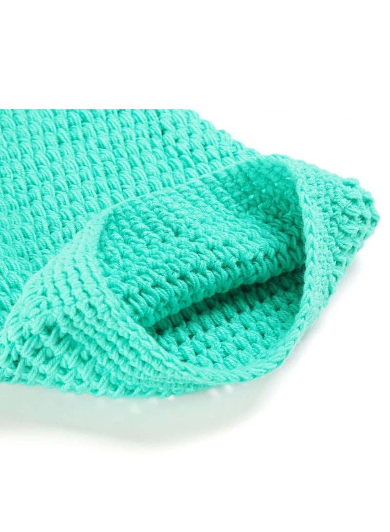 3 أجهزة كمبيوتر شخصى مجموعة تصوير الأطفال حديثي الولادة الدعائم فتيات الصبية الرضع التصوير الفوتوغرافي بطانية التقميط حقيبة ديي تمتد محبوك حقيبة وحزام الرأس تموج حقيبة التصوير الدعائم الملابس والاكسسو - Image 4