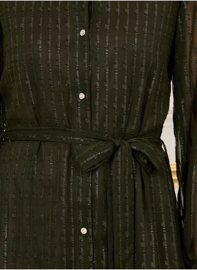 ستايلي Striped Maxi Dress