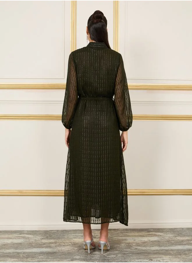 ستايلي Striped Maxi Dress