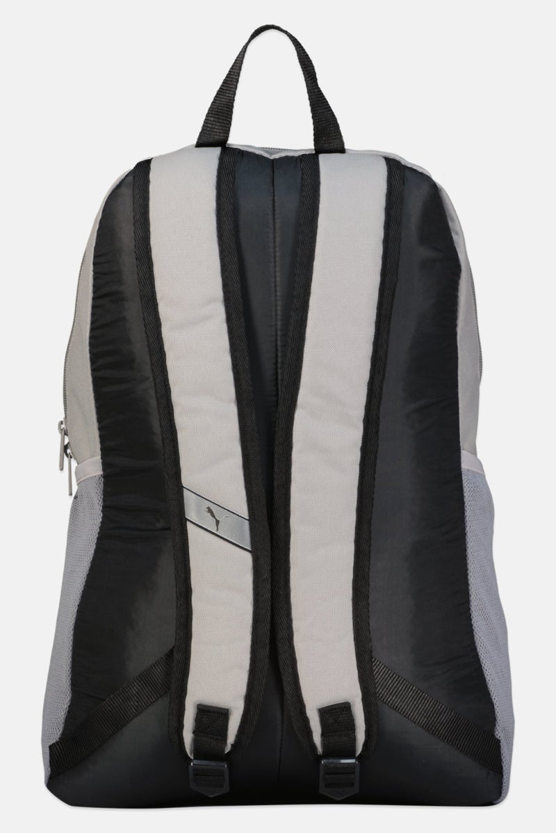PUMA Men Brand Logo Backpack, Grey - Image 2