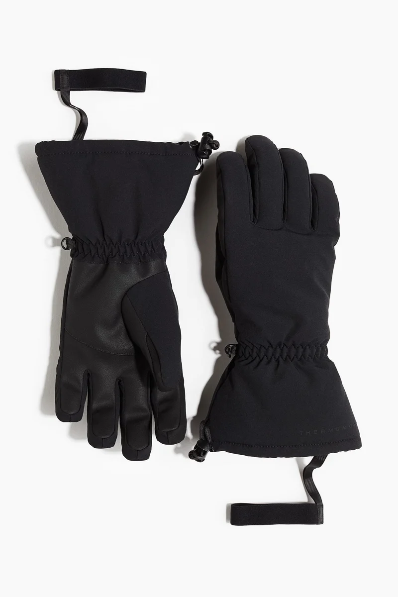 H&M Water-repellent ski gloves