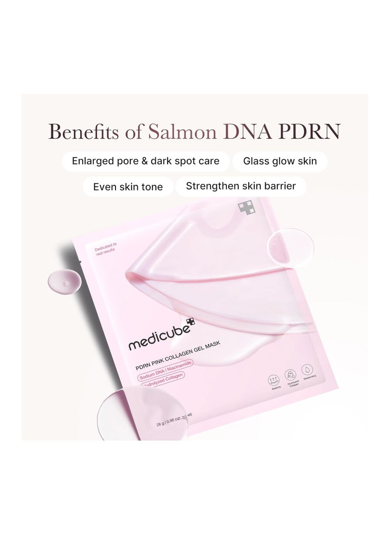 Medicube Medicube Salmon DNA PDRN Pink Collagen Jelly Gel Mask | Overnight Face Mask for Glass Glow Skin | Anti-Aging & Elasticity Boost | Hydrating, Firming & Moisturizing | K-Beauty Skincare |  4 Packs Only  - Image 2
