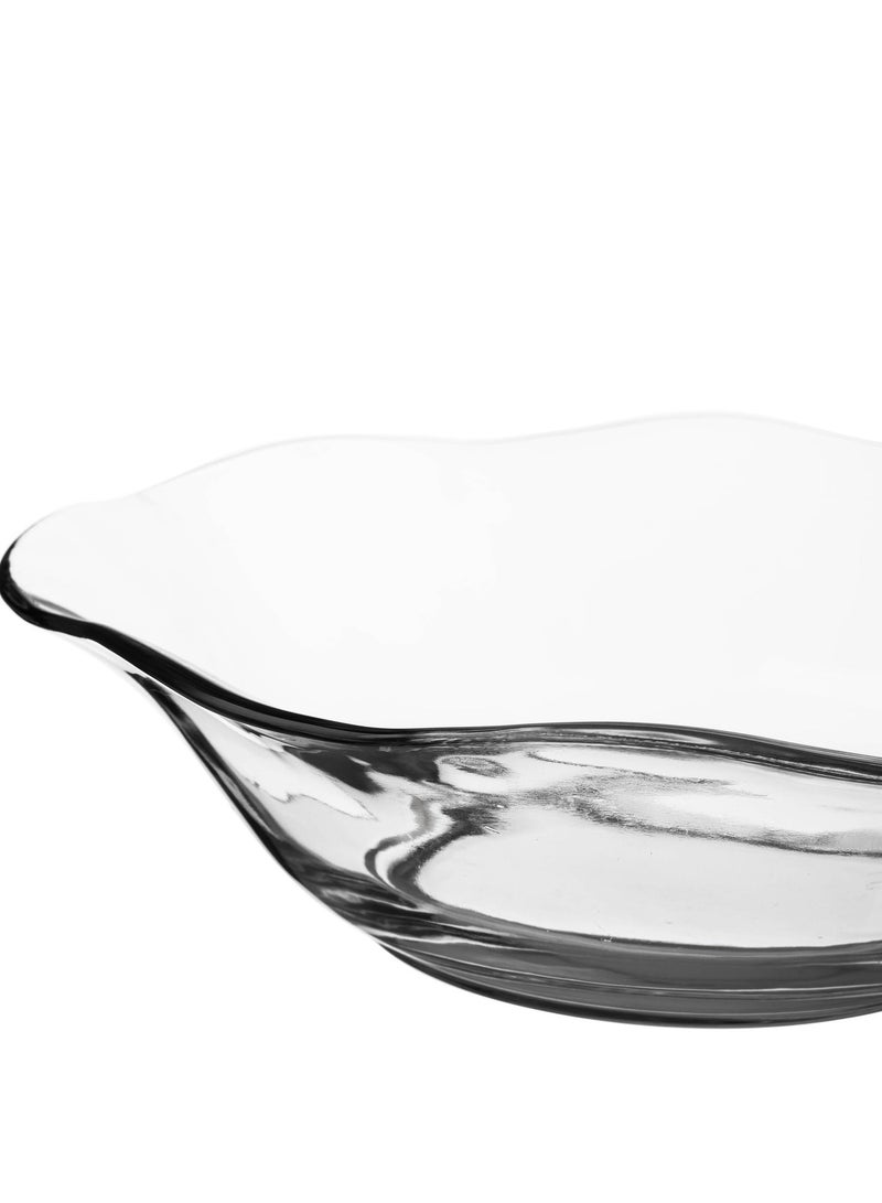 A multi-use glass bowl and a bowl for salad and fruits 32*12 CM - Image 3