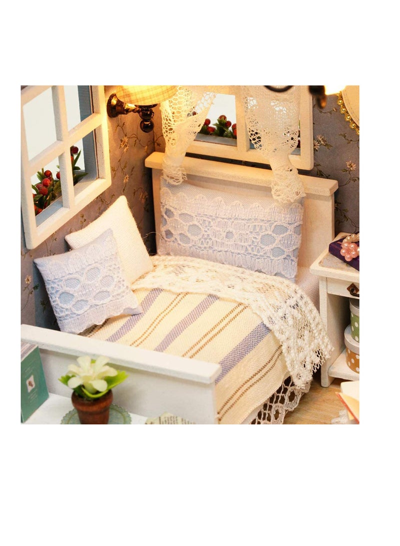 DIY Barbie Dollhouse Miniature Kit with Furniture and Accessories for Kids - Perfect Gift for Boys and Girls - Image 3