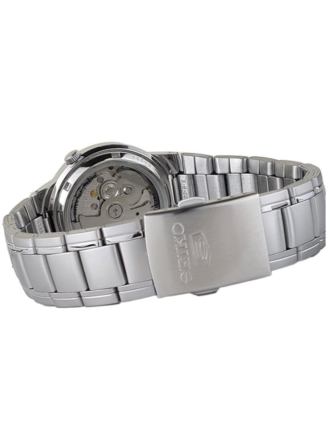 Seiko ساعة كلاسيك 21 جويلز 38 ملم من الستانلس ستيل للرجال SNKK25K1 - Image 3