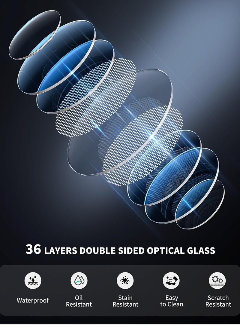 CPL Filter for Phone, 72mm Camera Polarized Lens Filter Universal with Metal Cold Shoe Phone Clip for iPhone 15 14 13 12 11 X XS PLUS PRO Max for Samsung Galaxy for Motorola  - Image 2