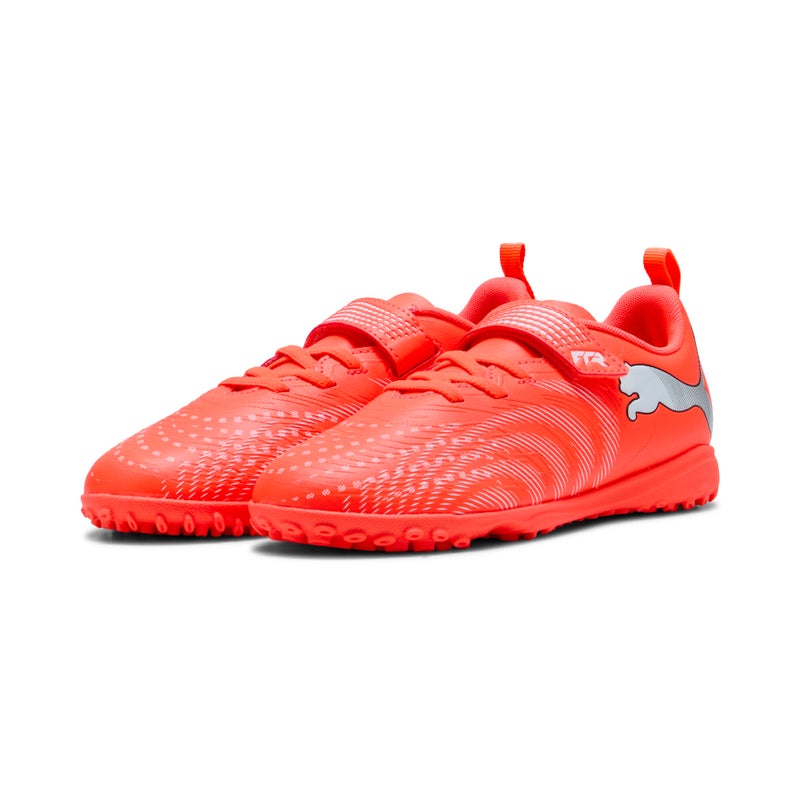 PUMA FUTURE 9 PLAY TT Kids Red Football Boots Youth - Image 2
