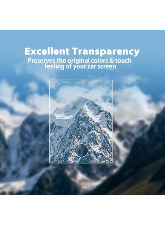 لُوو واقي شاشة زجاج مقوى لسيارات جي إم سي أكاديا 2024-2025 إلفيشن إيه تي 4 دينالي مقاس 15 بوصة - Image 5