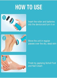 Scholl Pack Of 2 Velvet Smooth Heads Regular Course Refill with Diamond Crystal  - Image 2