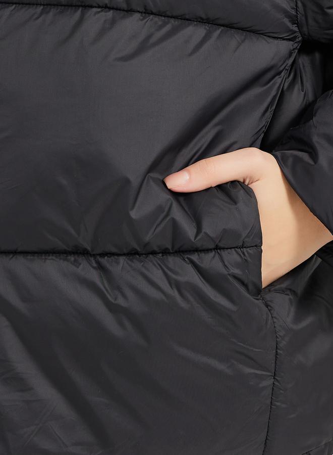 ستايلي جاكيت فضفاض مبطن مع أزرار كبس للإغلاق - Image 4