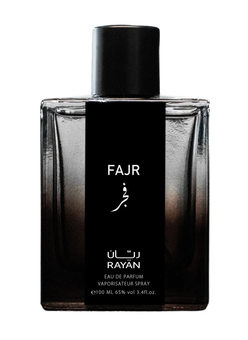 RAYAN Fajr Arabian Perfume, Long Lasting 100 mL Eau de Parfum for Men, Ideal Perfume for Men and Ideal Gift for All Occasions, Rayan Fajr Fragrance With 3 Notes (Top, Base & Heart)