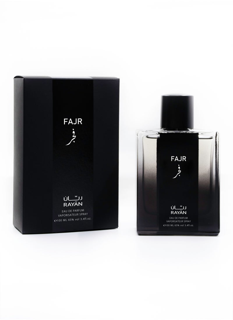 RAYAN Fajr Arabian Perfume, Long Lasting 100 mL Eau de Parfum for Men, Ideal Perfume for Men and Ideal Gift for All Occasions, Rayan Fajr Fragrance With 3 Notes (Top, Base & Heart)