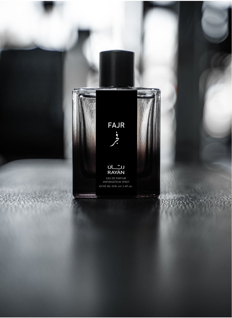RAYAN Fajr Arabian Perfume, Long Lasting 100 mL Eau de Parfum for Men, Ideal Perfume for Men and Ideal Gift for All Occasions, Rayan Fajr Fragrance With 3 Notes (Top, Base & Heart)