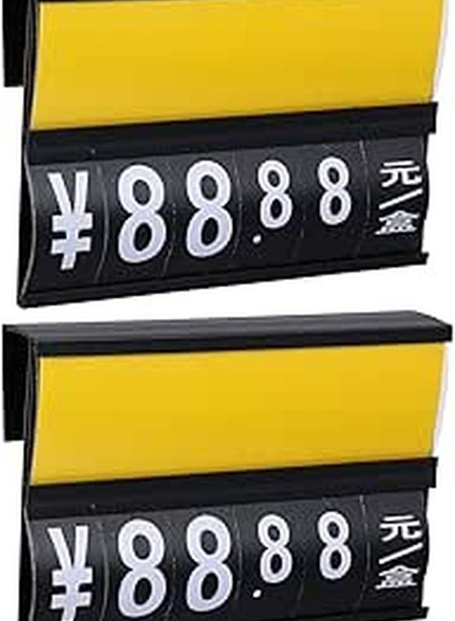 Rewritable Hanging Price Tags 2 Pack Numbered Labels For Supermarket Fruit Vegetable Display - Image 1