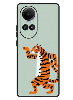 Theodor Protective Case Anti Scratch Shock Proof Bumper Cover For Oppo Reno 10/10 Pro Dancing tiget  - Image 1