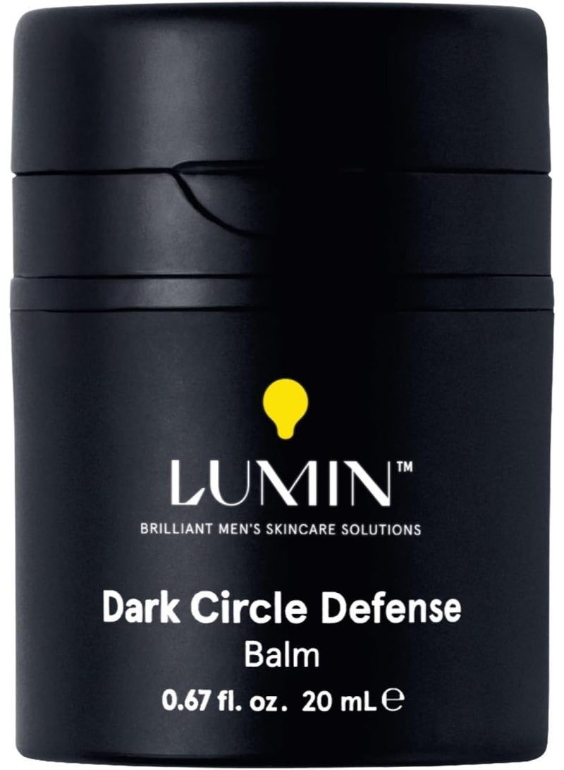 Lumin - Men's Dark Circle Defense Balm - Anti-Aging Korean Formulated Eye Cream Treatment for dark circles, fine lines, & wrinkles, Suitable for all skin types, Daily Use, 20ml, 1-Pack - Image 1