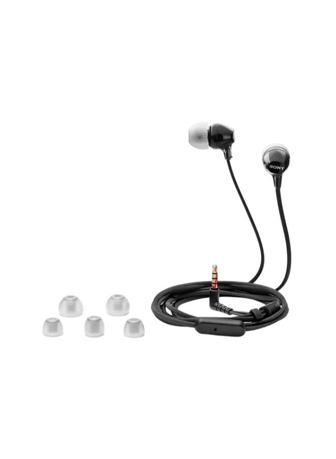 In-Ear Earbuds with Mic black
