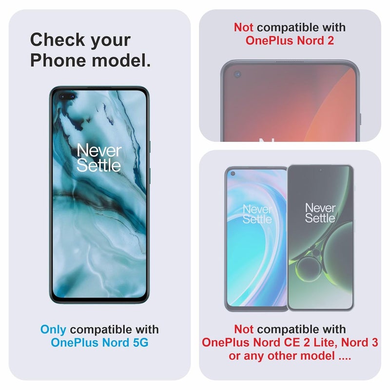 Skyddshield Military-Grade Gorilla Tempered Glass For OnePlus Nord (6.44 Inch) With Installation Kit | Edge to Edge Coverage | Black - Image 2