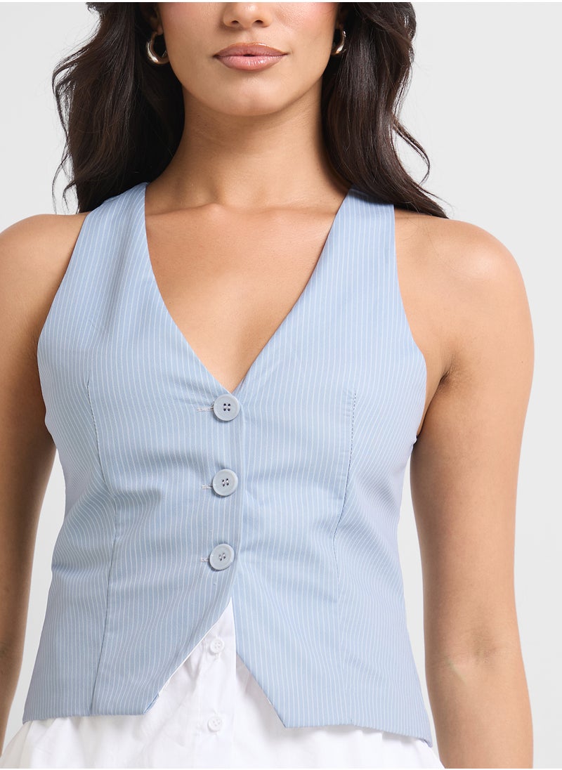 ELLA Vest Style Top  - Image 3