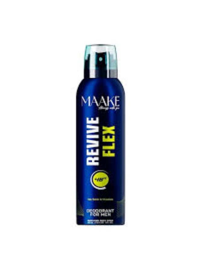 Maake  Deodorant For Men  Revive Flex 200ML