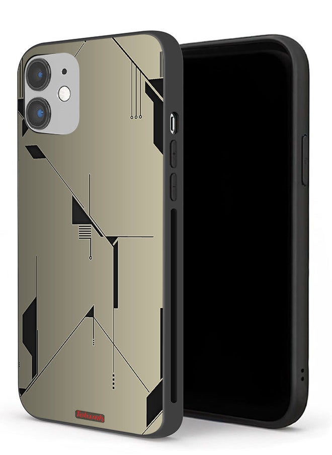 Tolwak - Apple iPhone 12 mini Protective Case Minimalism Abstract Digital Art - Image 1
