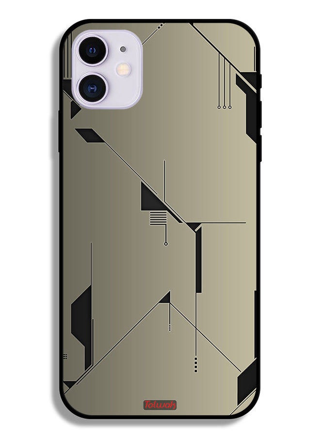 Tolwak - Apple iPhone 12 mini Protective Case Minimalism Abstract Digital Art - Image 1