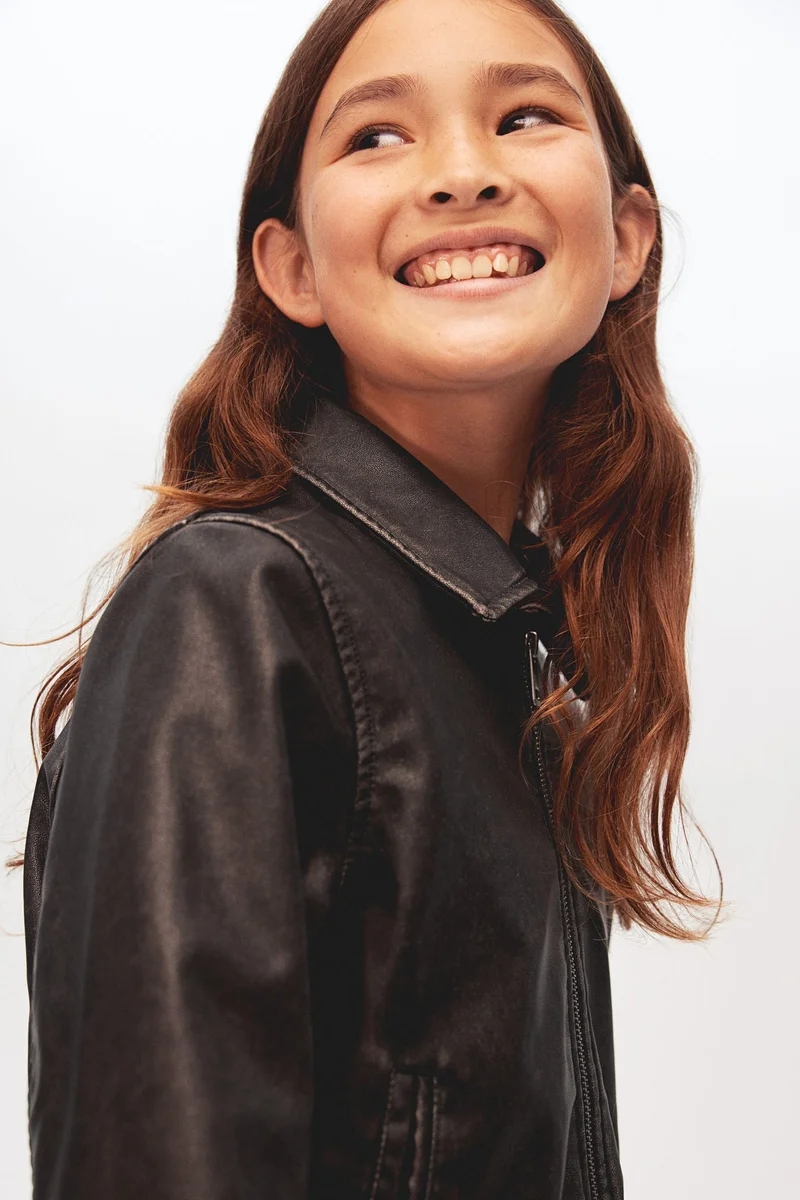 H&M Coated Jacket