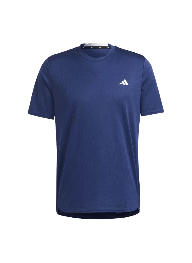 اديداس adidas D4M Tee Blue Training T-Shirts 2XS